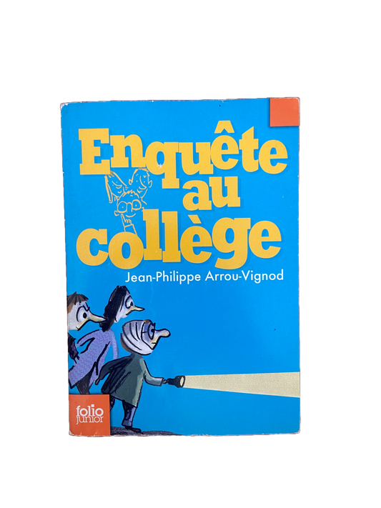 Enquête au collège - Jean-Philippe Arrou-Vignod