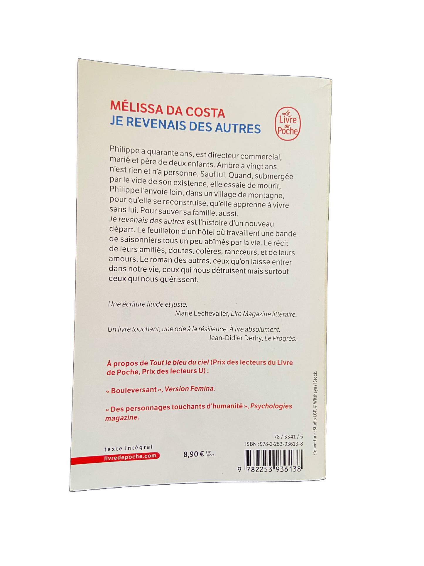 Je revenais des autres - Mélissa Da Costa