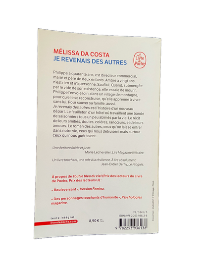 Je revenais des autres - Mélissa Da Costa