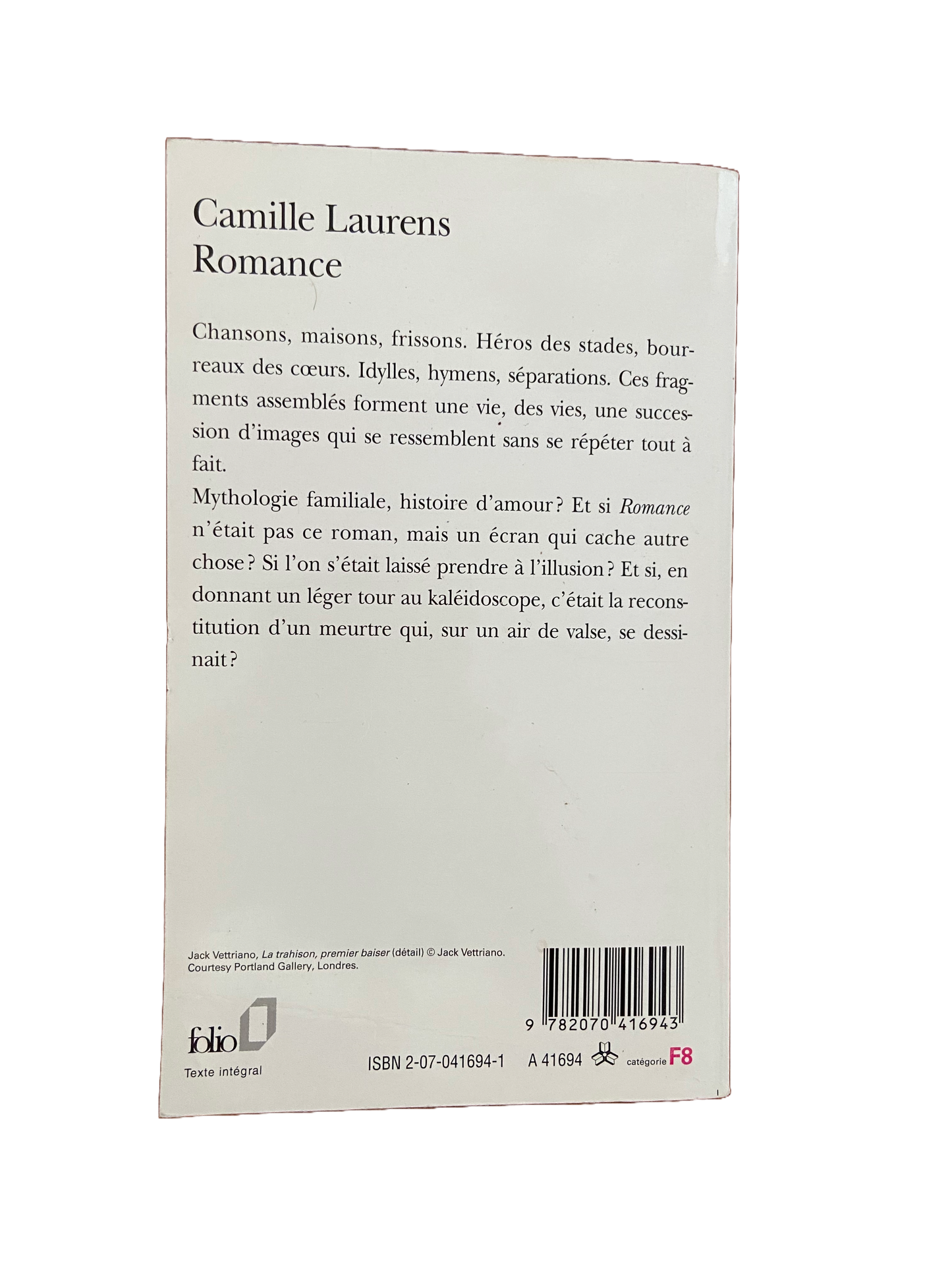 Romance - Camille Laurens