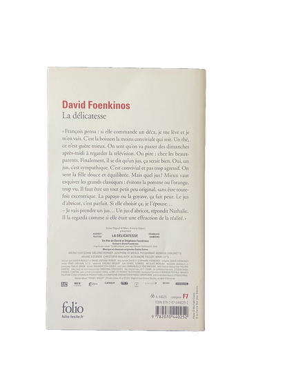 La délicatesse - David Foenkinos